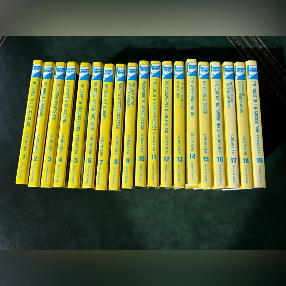 NWOT Buyer’s Choice Nancy Drew Hardcover Books #1-19 - Picture 1 of 12